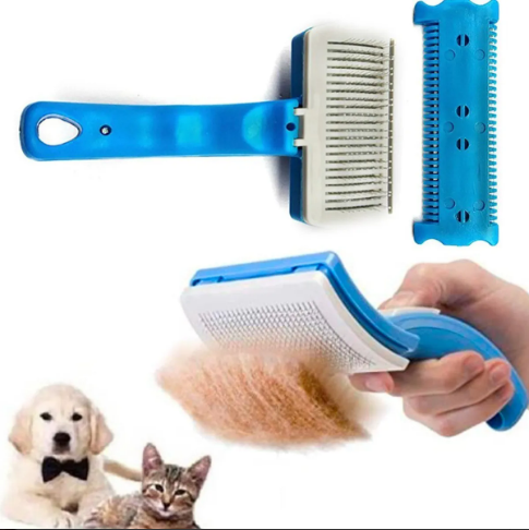 Cepillo Peine Removedor De Pelo Para Mascotas Perros Gatos